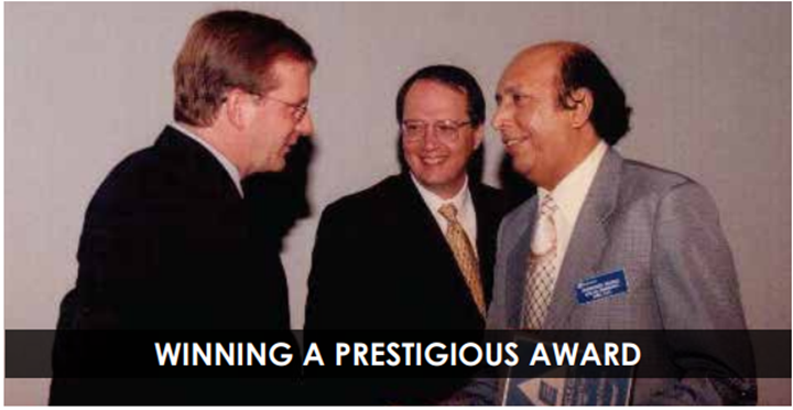 Prestigious Award - Mr. Farooq