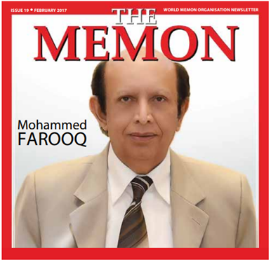 The Memon Magazine - Mohammed Farooq